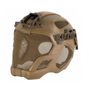 Маска (WoSport) W23 Full Protection Tactical Helmet (TAN) Маска (WoSport) W23 Full Protection Tactical Helmet (TAN)